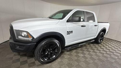 Bright White Clearcoat 2021 RAM 1500 Classic Warlock Crew Cab 4x4 5'7' Box