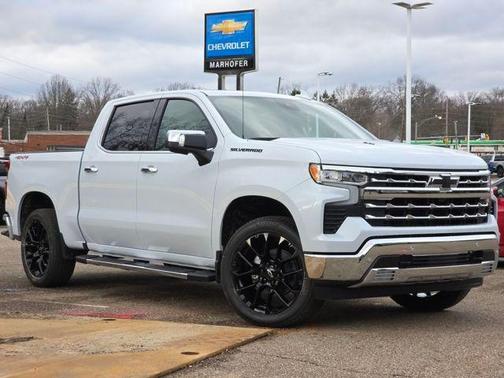 Polar White Tricoat 2026 Chevrolet Silverado 1500 LTZ