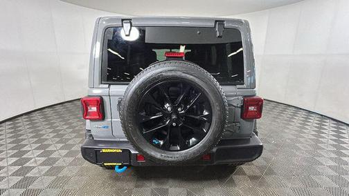 Sting-Gray Clearcoat 2023 Jeep Wrangler 4xe Sahara