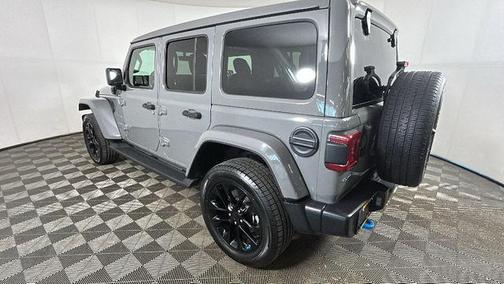 Sting-Gray Clearcoat 2023 Jeep Wrangler 4xe Sahara