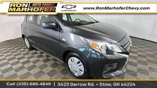 Jet Black Metallic 2024 Mitsubishi Mirage ES
