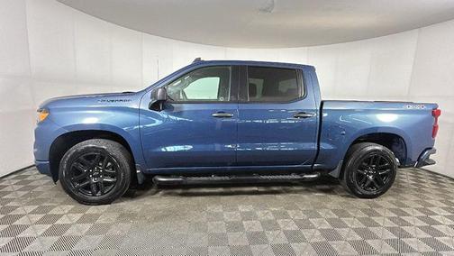 Lakeshore Blue 2024 Chevrolet Silverado 1500 Custom