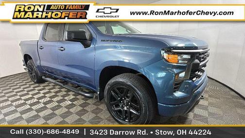 Lakeshore Blue 2024 Chevrolet Silverado 1500 Custom