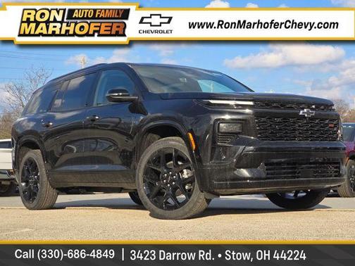 Mosaic Black Metallic 2026 Chevrolet Traverse RS