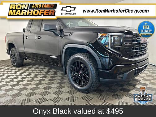 Onyx Black 2023 GMC Sierra 1500 Elevation