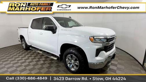 Summit White 2022 Chevrolet Silverado 1500 LT