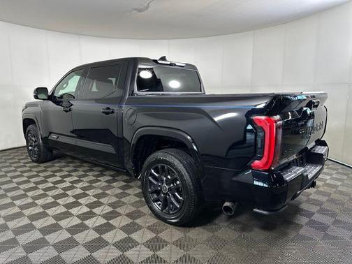 Midnight Black Metallic 2024 Toyota Tundra Hybrid Platinum