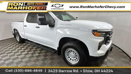 Summit White 2024 Chevrolet Silverado 1500 WT