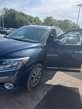 Arctic Blue Metallic 2015 Nissan Pathfinder SL