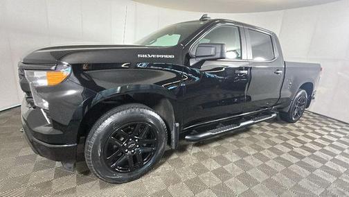 Black 2024 Chevrolet Silverado 1500 Custom