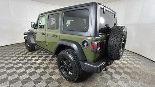 Sarge Green Clearcoat 2021 Jeep Wrangler Willys