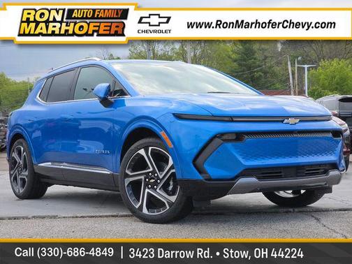 Riptide Blue Metallic 2026 Chevrolet Equinox EV LT