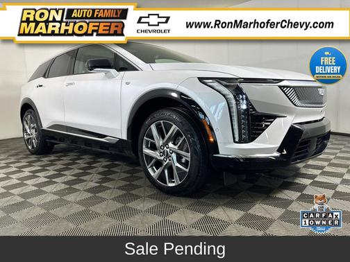 Crystal White Tricoat 2025 Cadillac OPTIQ Luxury 2 AWD
