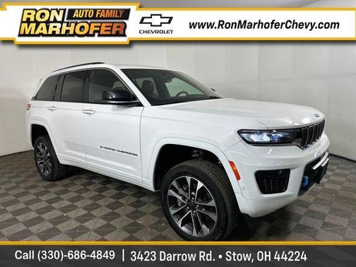 Bright White Clearcoat 2023 Jeep Grand Cherokee 4xe Overland