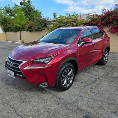 Burgundy 2015 Lexus NX 300h Base