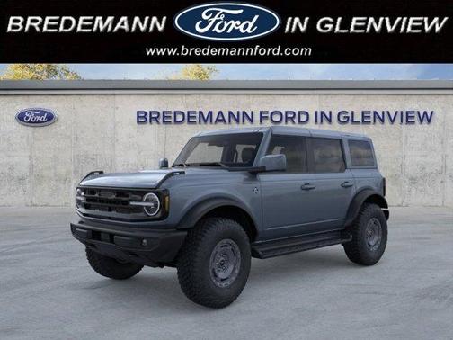 Azure Gray Metallic 2025 Ford Bronco Outer Banks