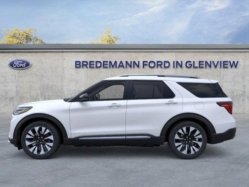 Star White 2026 Ford Explorer Platinum