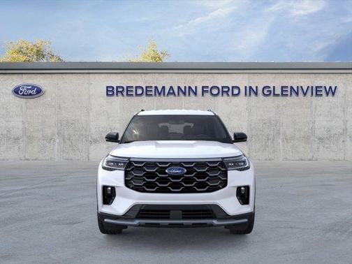 Star White 2026 Ford Explorer Platinum