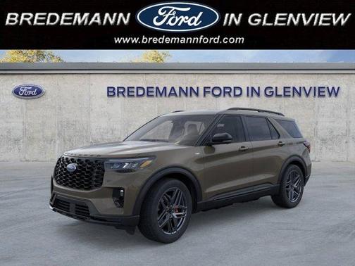 Gray 2026 Ford Explorer ST-Line