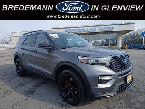 Carbonized Gray 2022 Ford Explorer ST