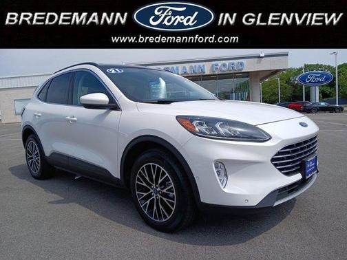 Star White 2021 Ford Escape PHEV Titanium