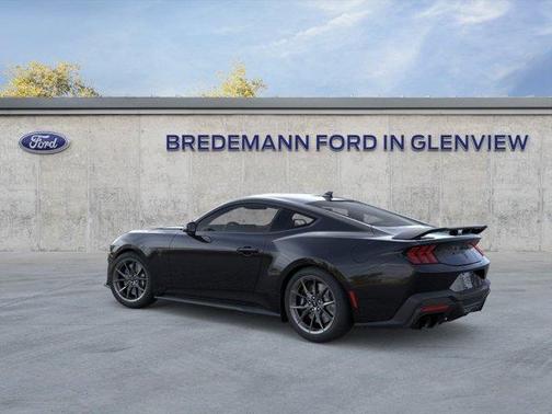 Shadow Black 2025 Ford Mustang Dark Horse