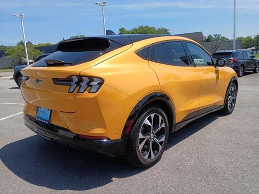 Orange 2023 Ford Mustang Mach-E Premium
