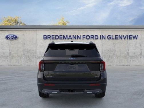 Agate Black Metallic 2026 Ford Explorer Active