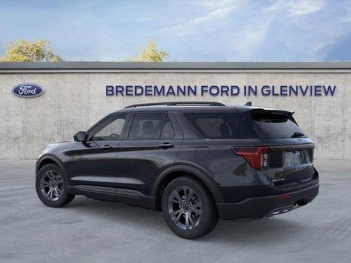 Agate Black Metallic 2026 Ford Explorer Active