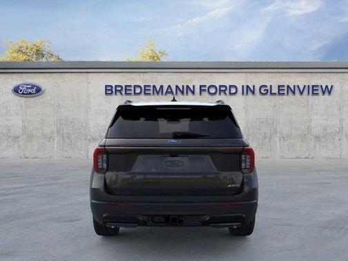 Agate Black Metallic 2026 Ford Explorer ST-Line