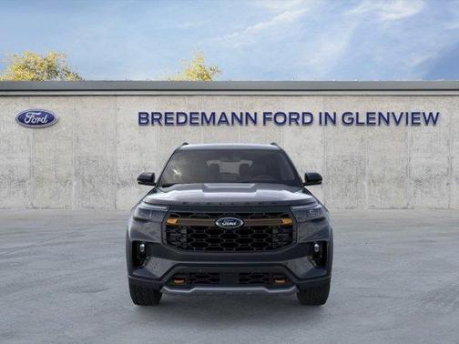 Agate Black Metallic 2026 Ford Explorer Tremor