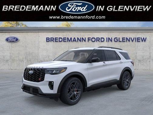 Space White Metallic 2026 Ford Explorer ST