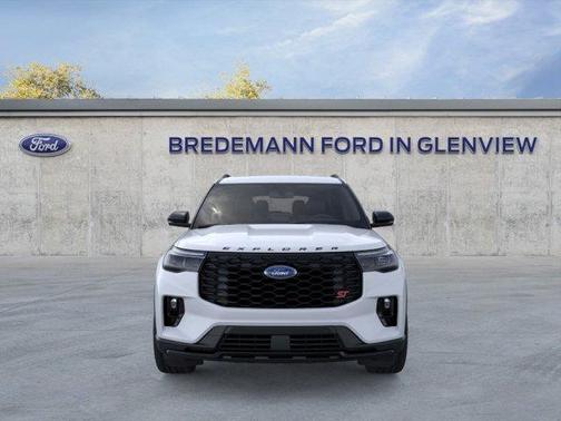 Space White Metallic 2026 Ford Explorer ST