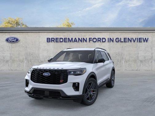 Space White Metallic 2026 Ford Explorer ST