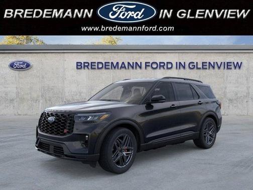 Agate Black Metallic 2026 Ford Explorer ST