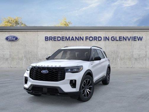 Star White 2026 Ford Explorer ST-Line