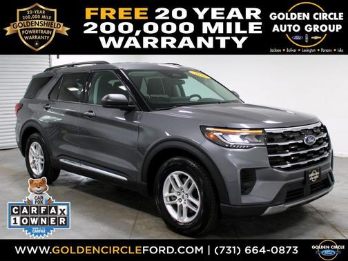 Carbonized Gray Metallic 2025 Ford Explorer Active