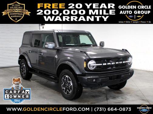 Carbonized Gray Metallic 2024 Ford Bronco Outer Banks