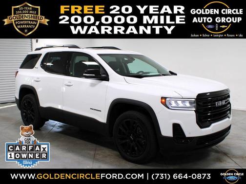 Summit White 2022 GMC Acadia FWD SLE