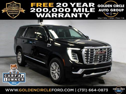 Onyx Black 2025 GMC Yukon Denali