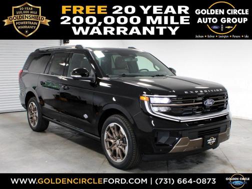 Agate Black Metallic 2026 Ford Expedition Max King Ranch