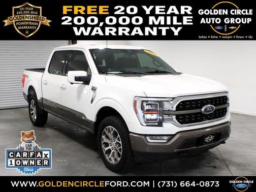 Star White Metallic Tri-Coat 2023 Ford F-150 King Ranch