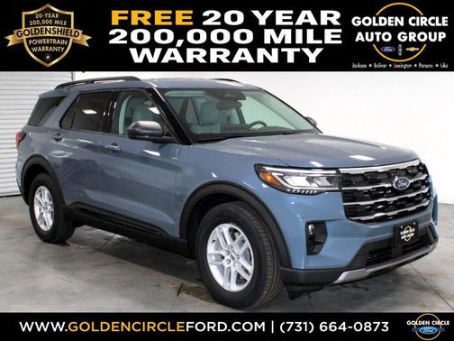 Vapor Blue Metallic 2026 Ford Explorer Active