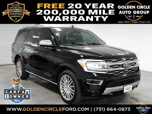 Agate Black Metallic 2023 Ford Expedition Platinum