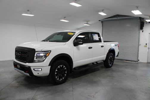 Glacier White 2020 Nissan Titan PRO-4X