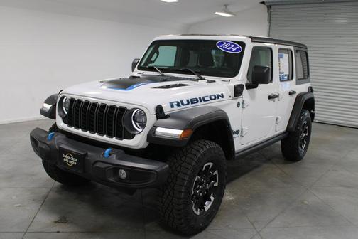 Bright White Clearcoat 2024 Jeep Wrangler 4xe Rubicon