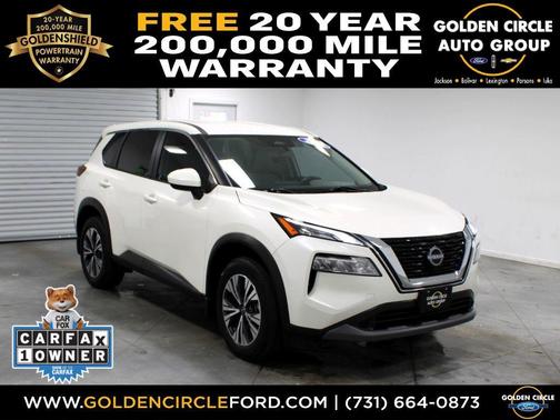 Pearl White Tricoat 2023 Nissan Rogue SV