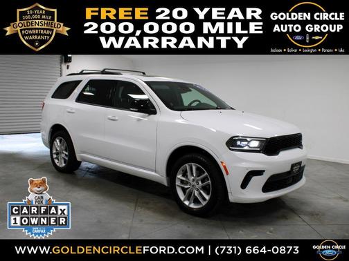 White Knuckle Clearcoat 2024 Dodge Durango GT Plus