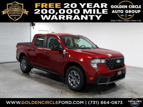 Ruby Red Metallic Tinted Clearcoat 2026 Ford Maverick XLT