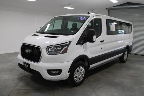 Oxford White 2023 Ford Transit-350 XLT